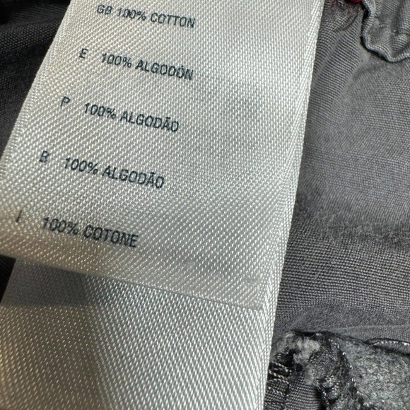 The North Face Women TNF Outdoors Capri Pants Flat Front Pockets Gray Medium - Picture 10 of 10